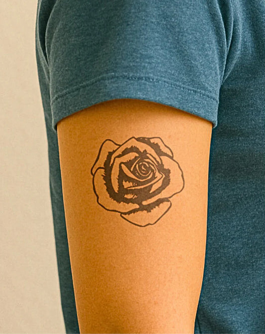Rose bleue